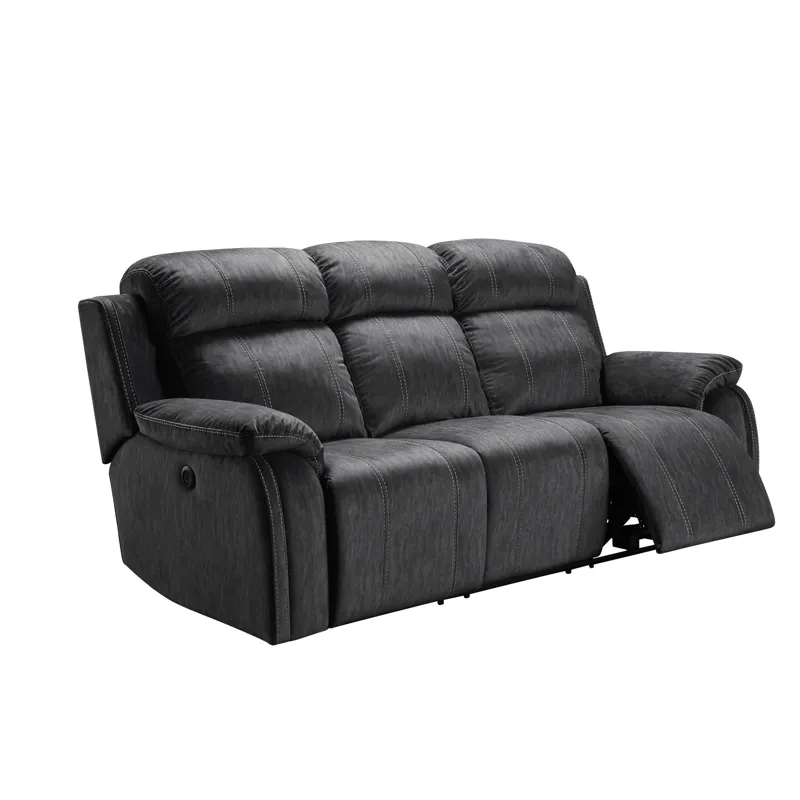 Tango Dual Recliner Sofa-Shadow
