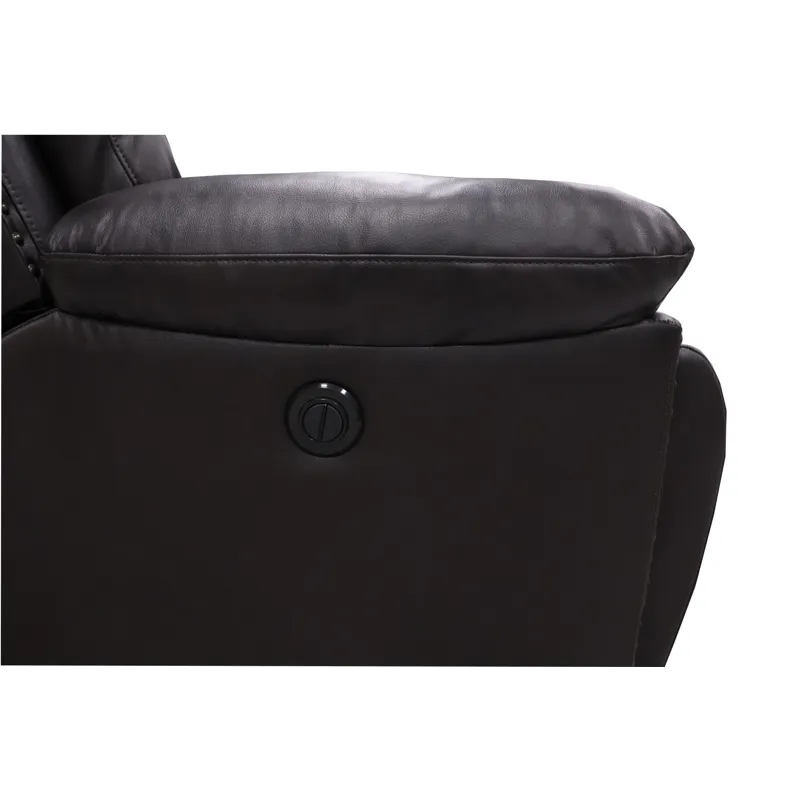 Nikko Sofa W/Power Footrest-Brown