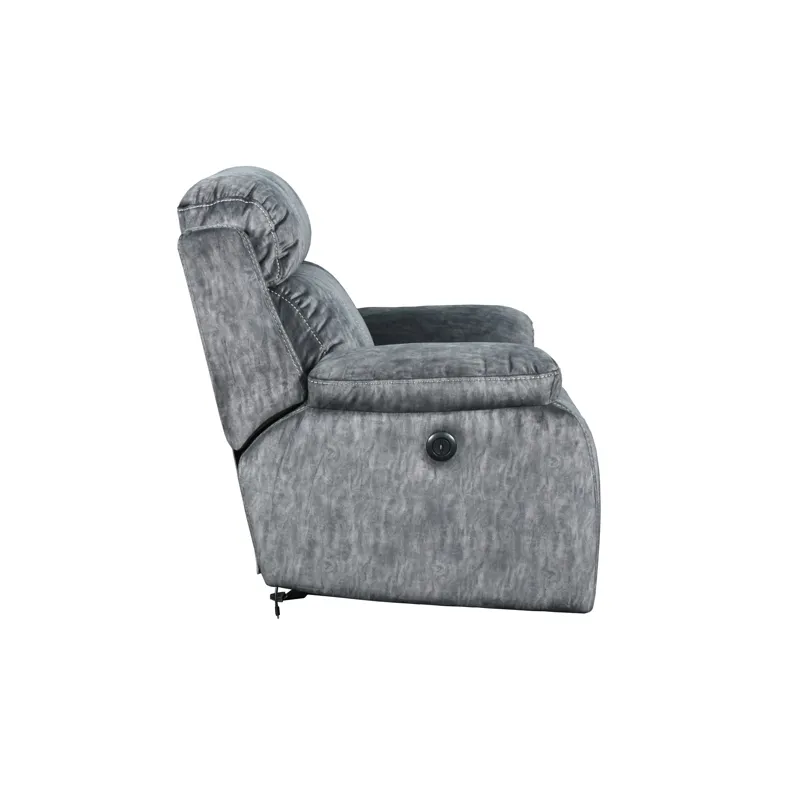 Tango Glider Recliner W/Power Footrest-Shadow