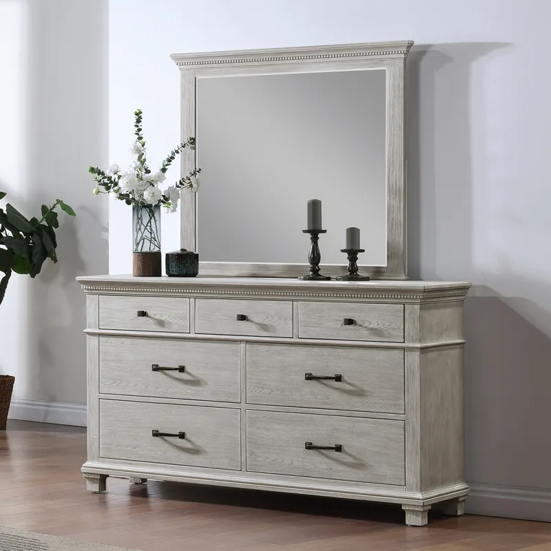 Silver Sands Mirror-Gray