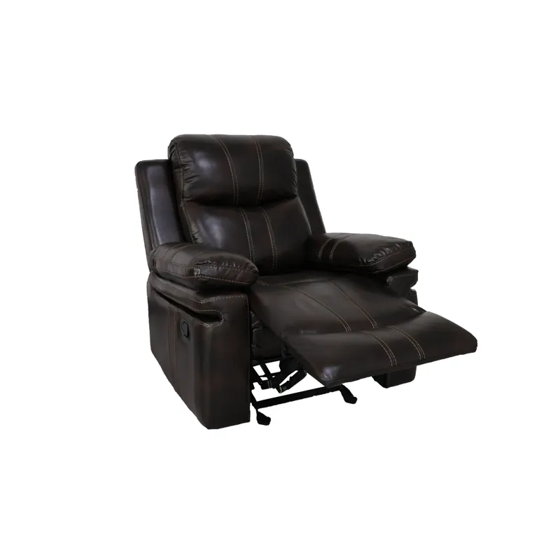 Kellen Glider Recliner W/Power Footrest-Brown