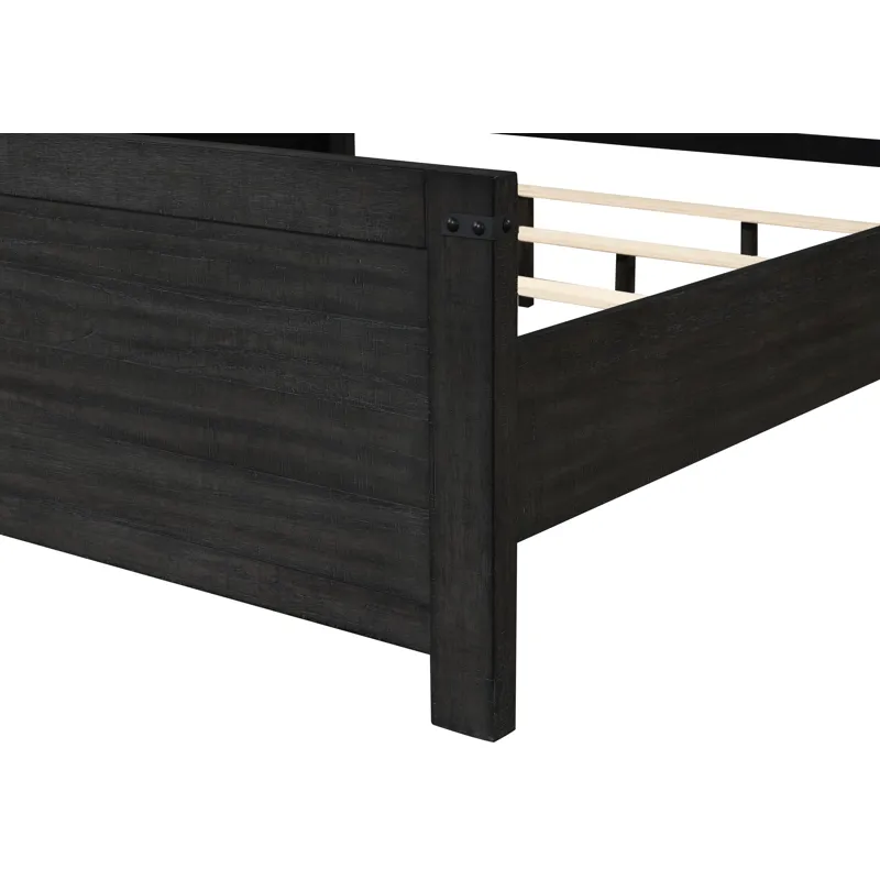 Galleon 6/6-6/0 K Footboard & Slats-Gray