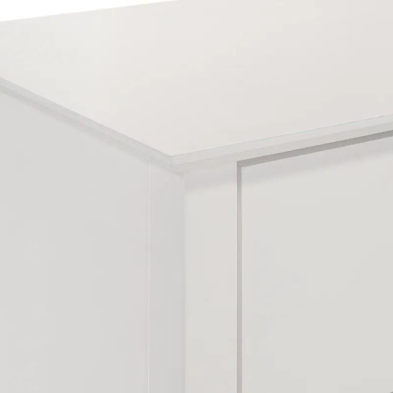 Zodiac 2 Drawer Nightstand-White