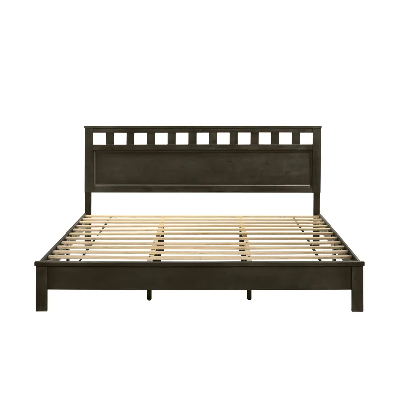 Pisces 5/0 Q Panel Bed-Hb/Fb/Rails-Gray