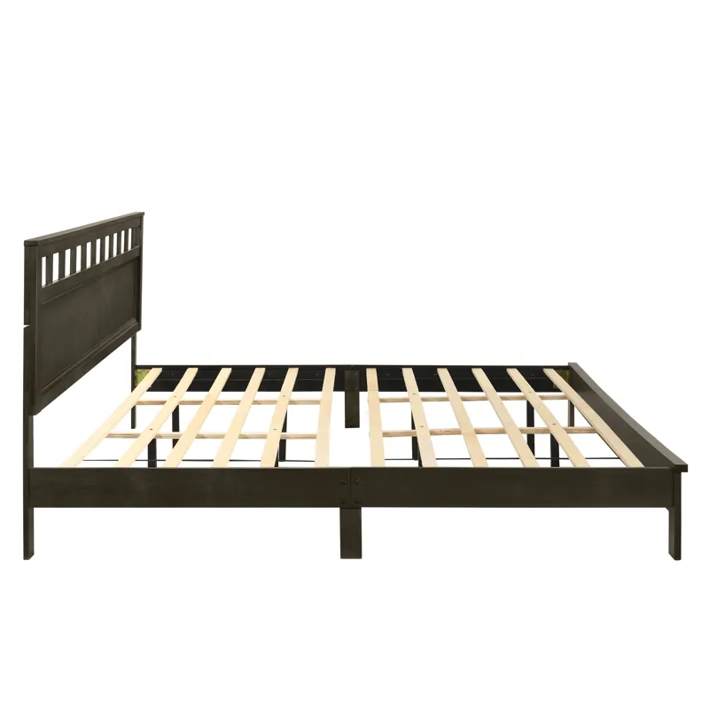 Pisces 5/0 Q Panel Bed-Hb/Fb/Rails-Gray