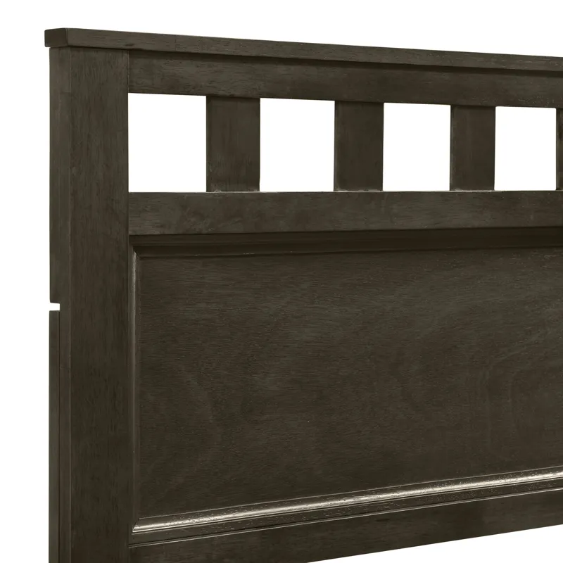 Pisces 5/0 Q Panel Bed-Hb/Fb/Rails-Gray