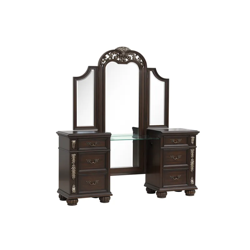 Maximus Vanity Table Mirror-Madeira