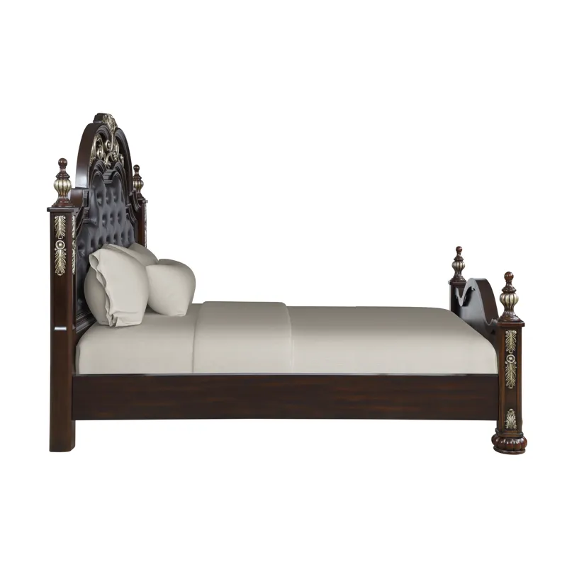 Maximus 6/6-6/0 K Footboard & Slats-Madeira