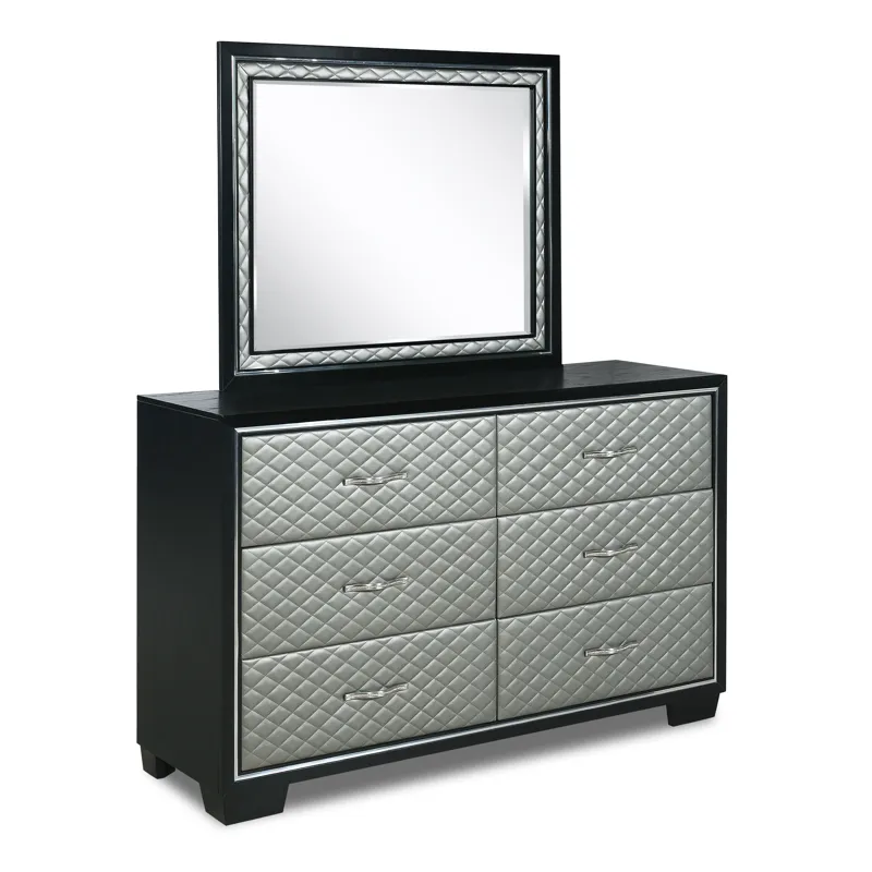 Luxor Dresser-Black/Silver