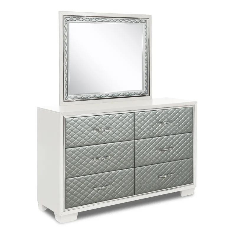 Luxor Mirror-White