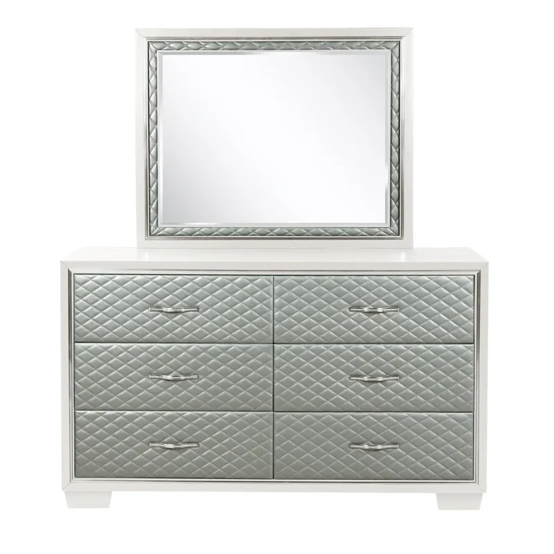Luxor Mirror-White