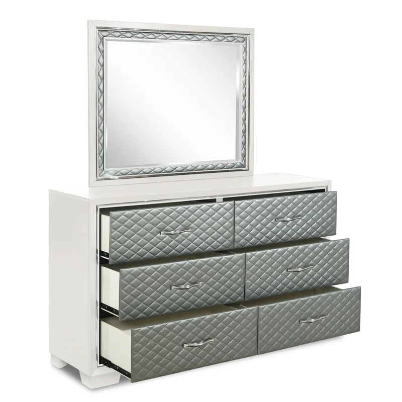 Luxor Mirror-White