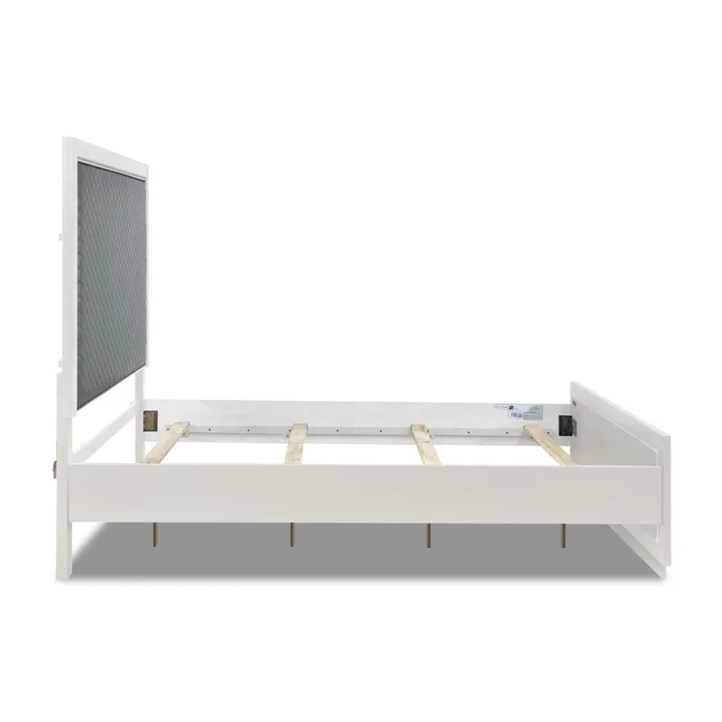 Luxor 6/0 Wk Side Rails-White