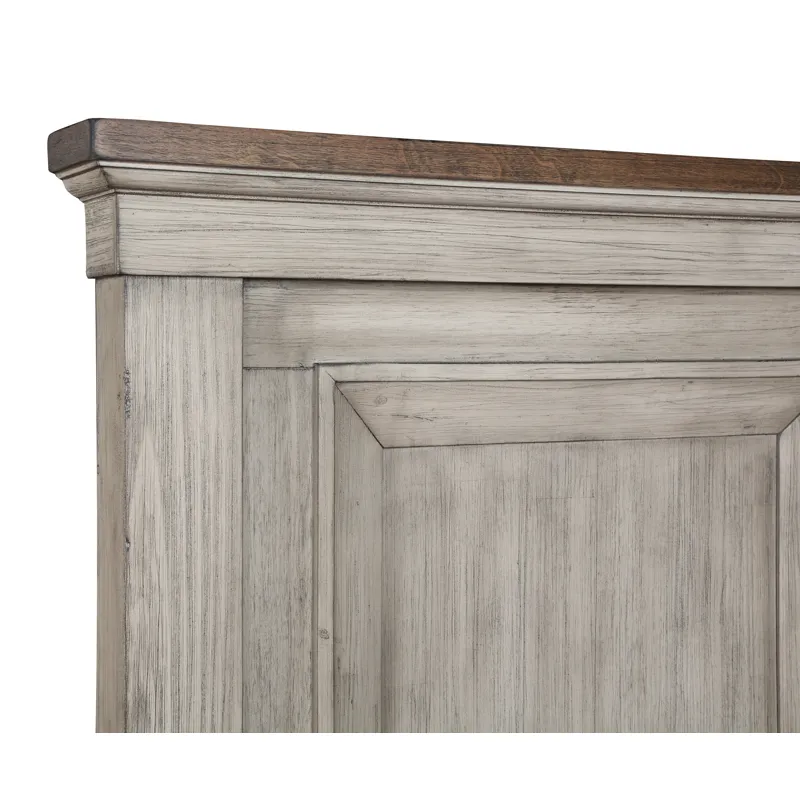 Mariana 5/0-6/6 Q/Ek Side Rails-Vintage Creme