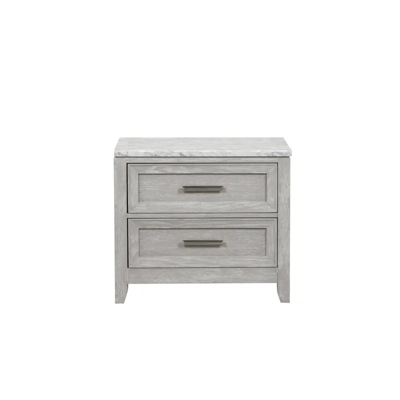 Fiona Nightstand-Mist Gray