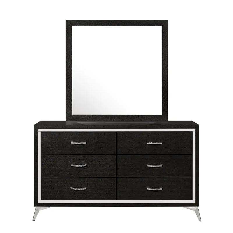 Huxley Mirror-Black