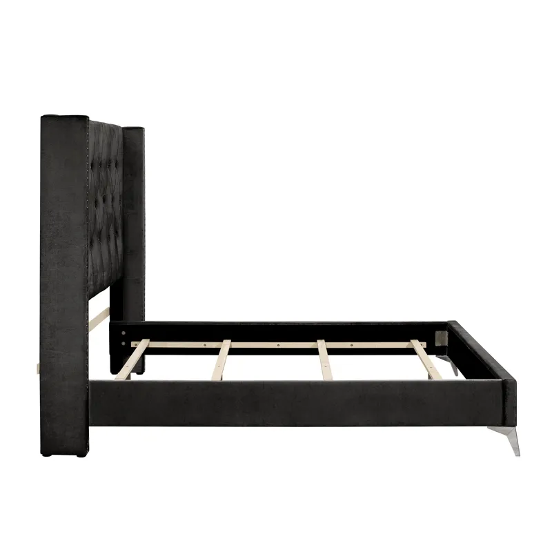 Huxley Headboard, Footboard Slats Black - Full