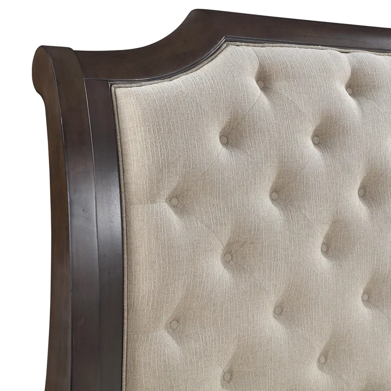 Lyndhurst Storage Footboard & Slats Walnut - King