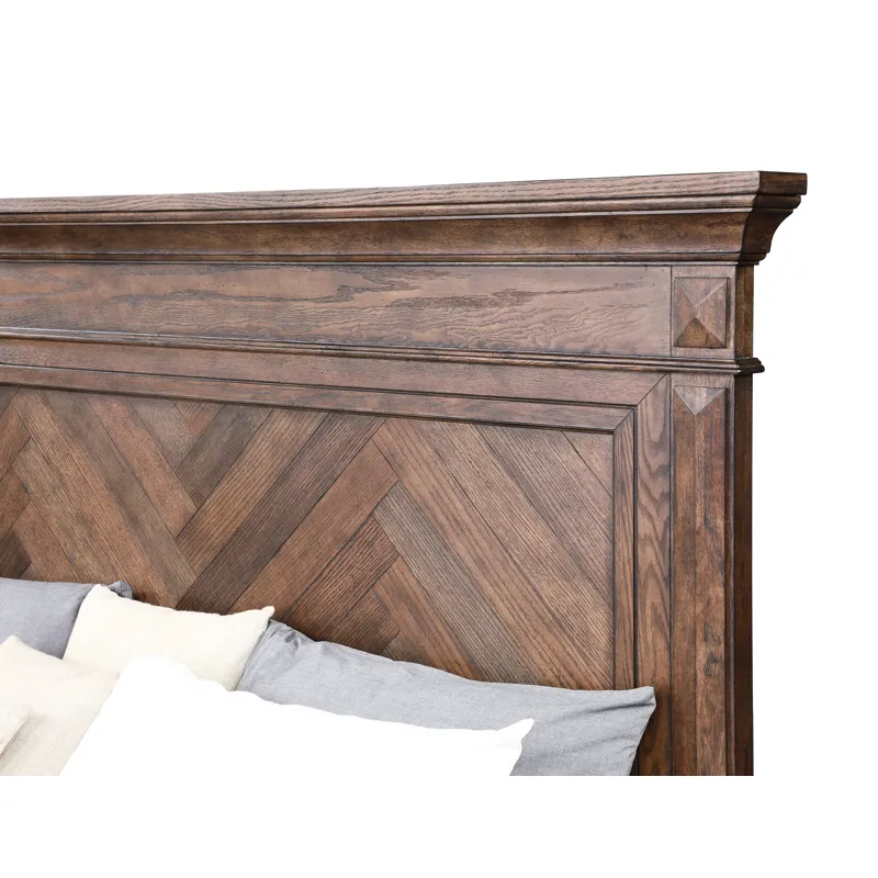 Mar Vista 5/0 Q Headboard-Walnut