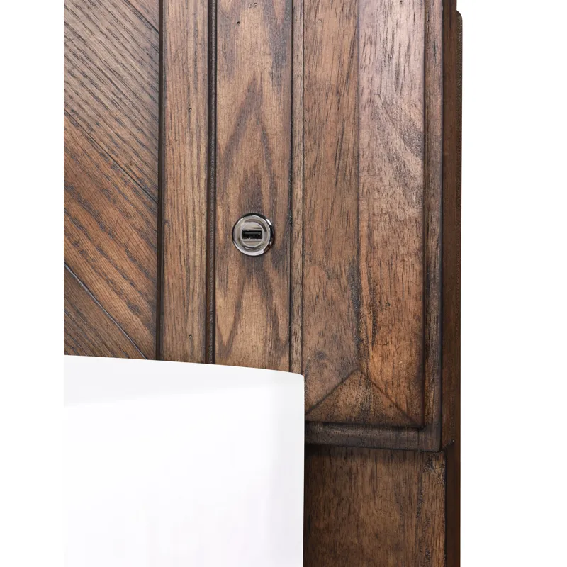 Mar Vista 5/0-6/6 Q/Ek Side Rails-Walnut