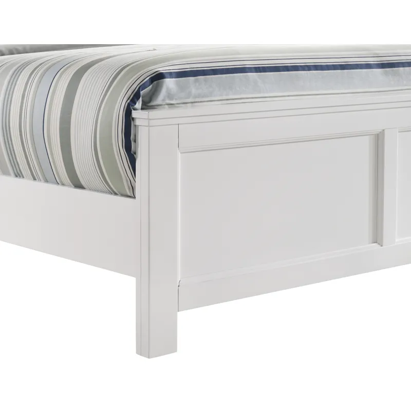 Andover 6/0 Wk Side Rails - White