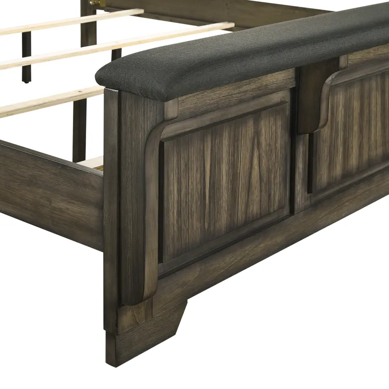 Ashland 6/0 Wk Side Rails-Rustic Brown