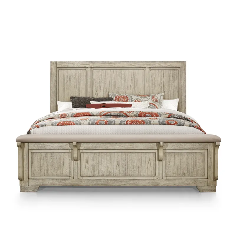 Ashland 6/0 Wk Side Rails-Rustic White