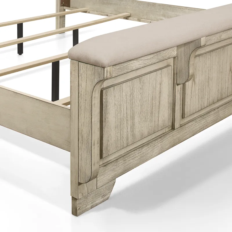 Ashland 6/0 Wk Side Rails-Rustic White