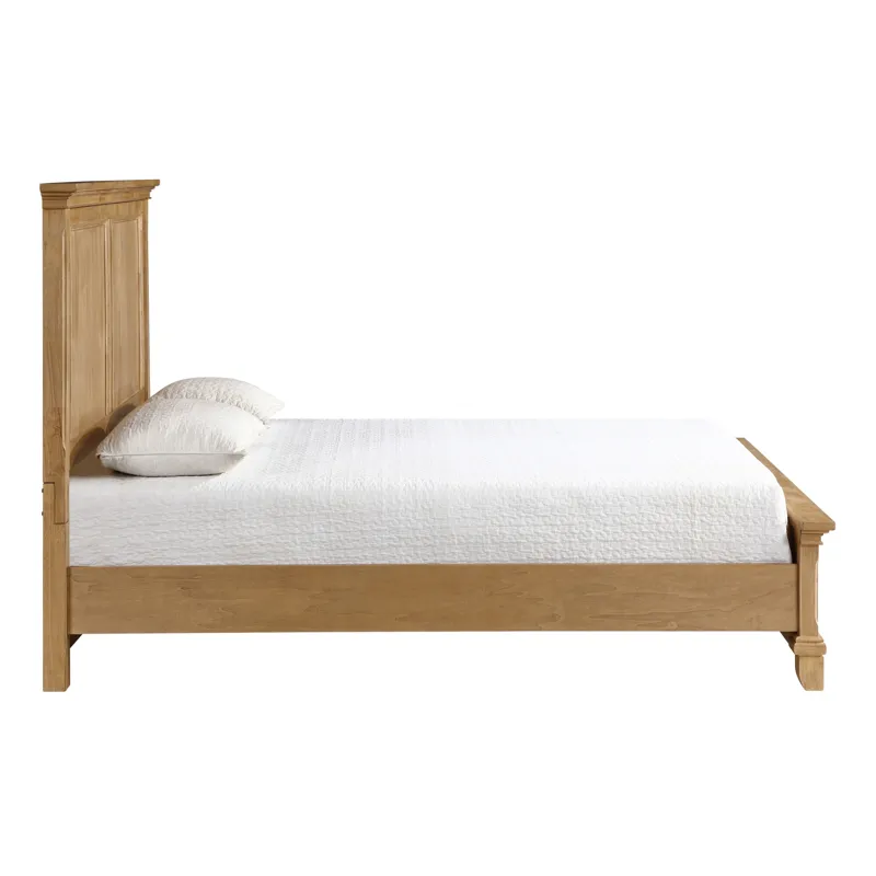 Sunstone Panel Headboard-Honey - Queen