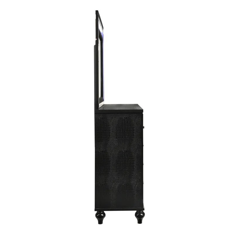 Valentino Lighted Mirror-Black