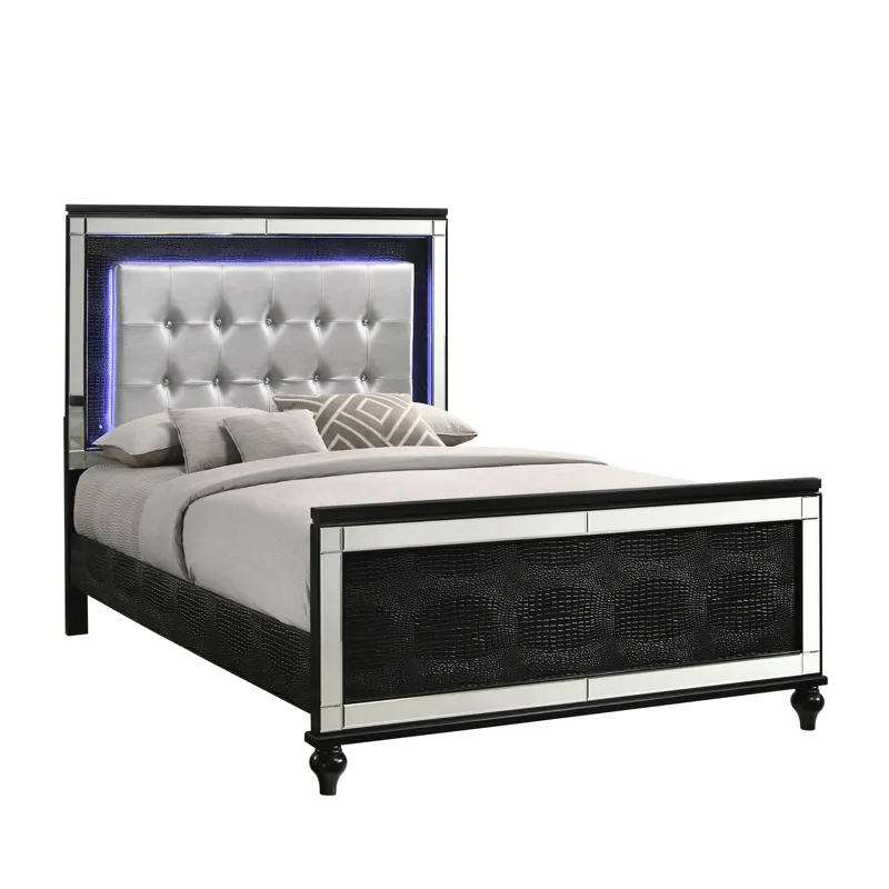 Valentino 3/3-4/6 T/F Side Rails - Black