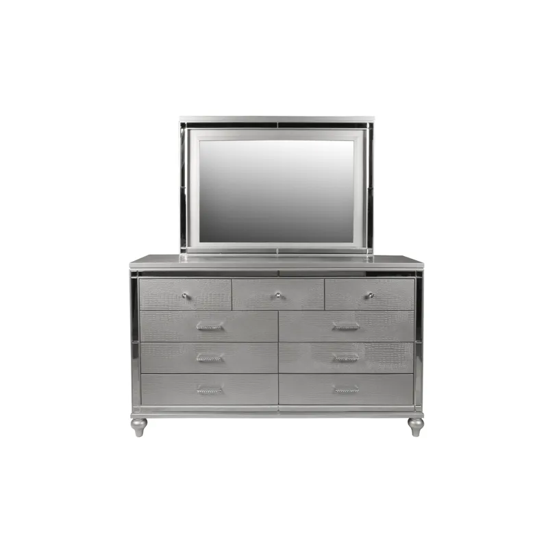 Valentino Lighted Mirror-Silver