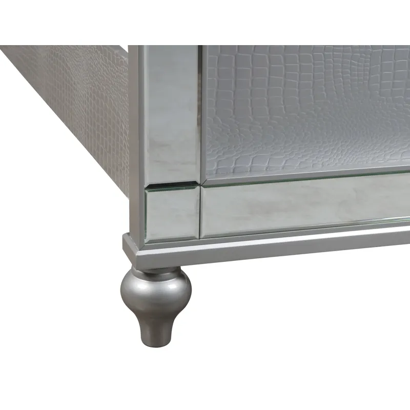 Valentino 6/0 Wk Side Rails-Silver