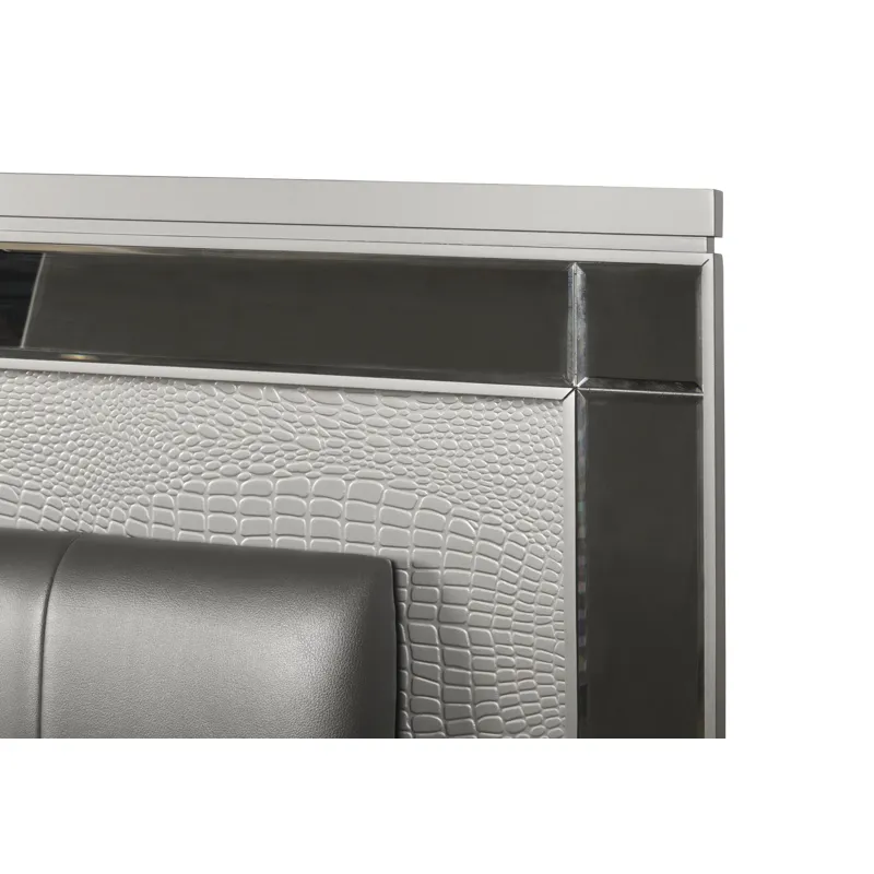 Valentino 5/0 Q Footboard & Slats-Silver
