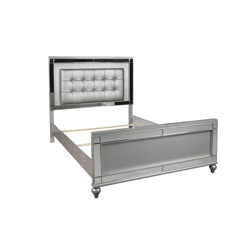 Valentino 5/0-6/6 Q/Ek Side Rails-Silver