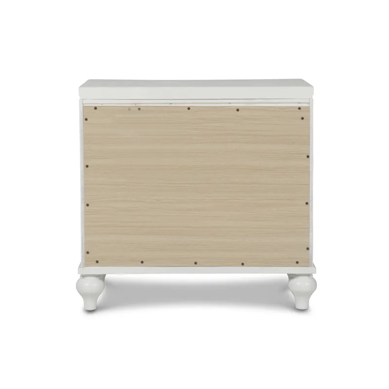 Valentino Nightstand-White