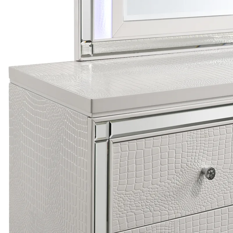 Valentino Lighted Mirror-White