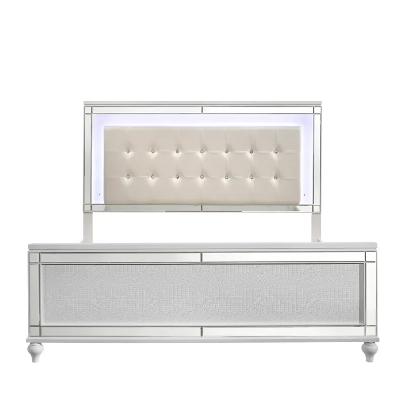 Valentino 5/0-6/6 Q/Ek Side Rails-White