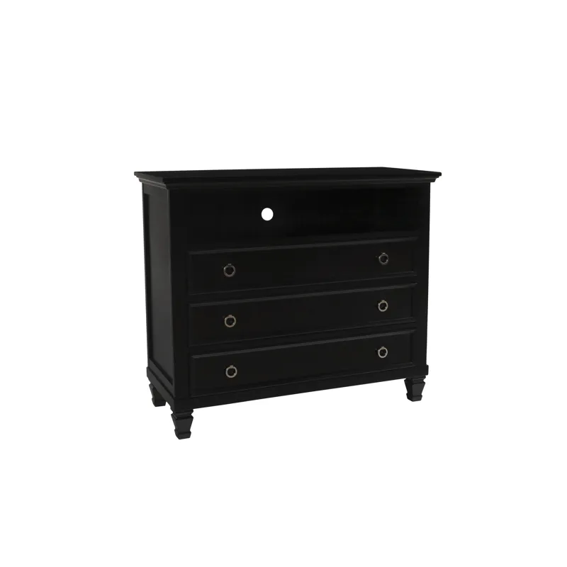Tamarack Media Chest- Black