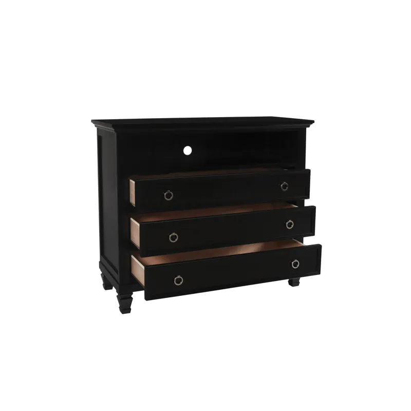 Tamarack Media Chest- Black