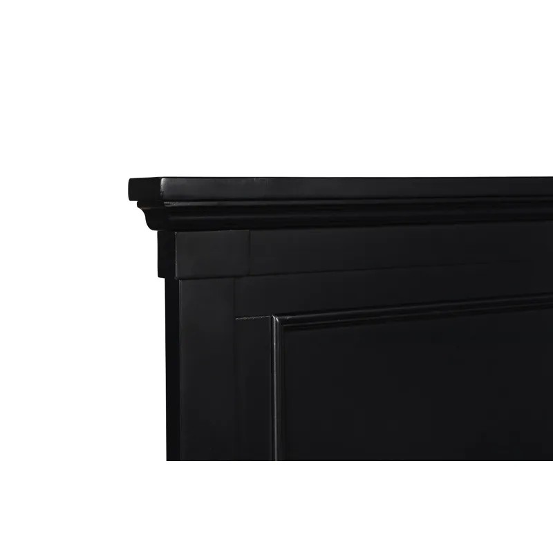 Tamarack 3/3-4/6 T/F Side Rails- Black