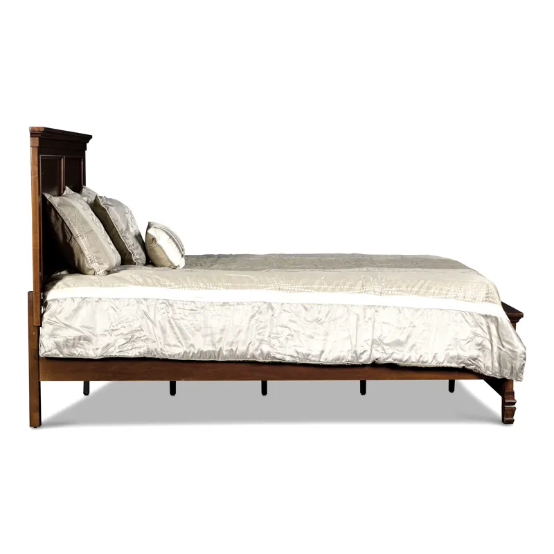 Tamarack 3/3 Twin Headboard, Footboard & Slats- Brn Cherry