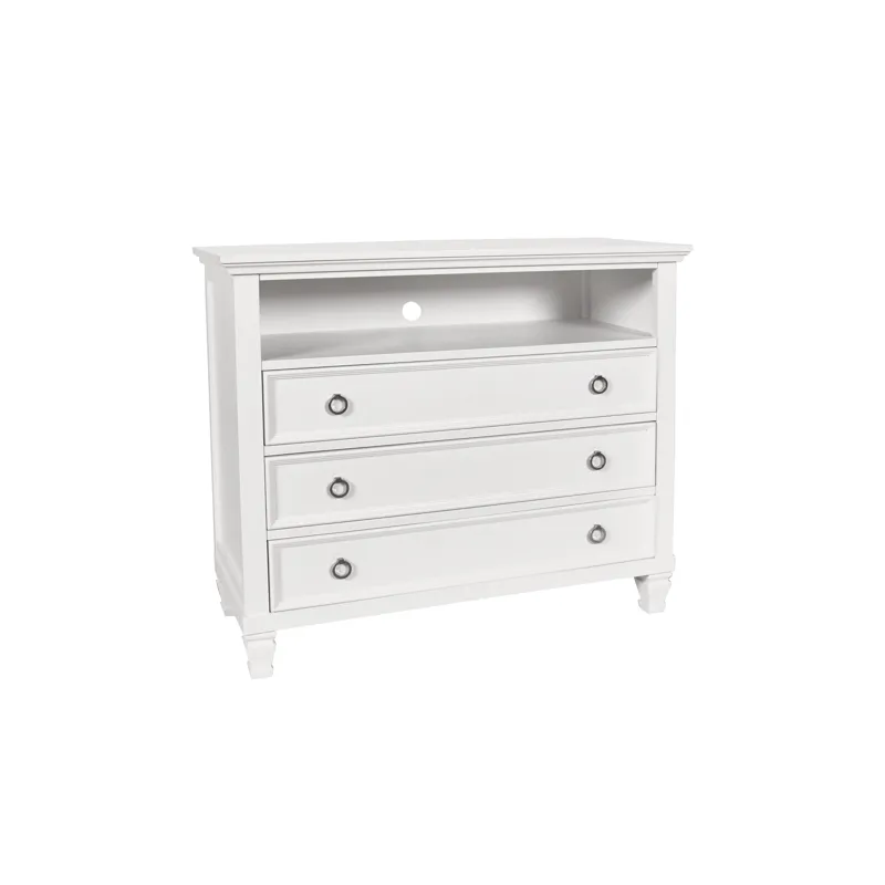 Tamarack Media Chest- White