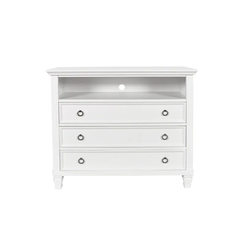 Tamarack Media Chest- White