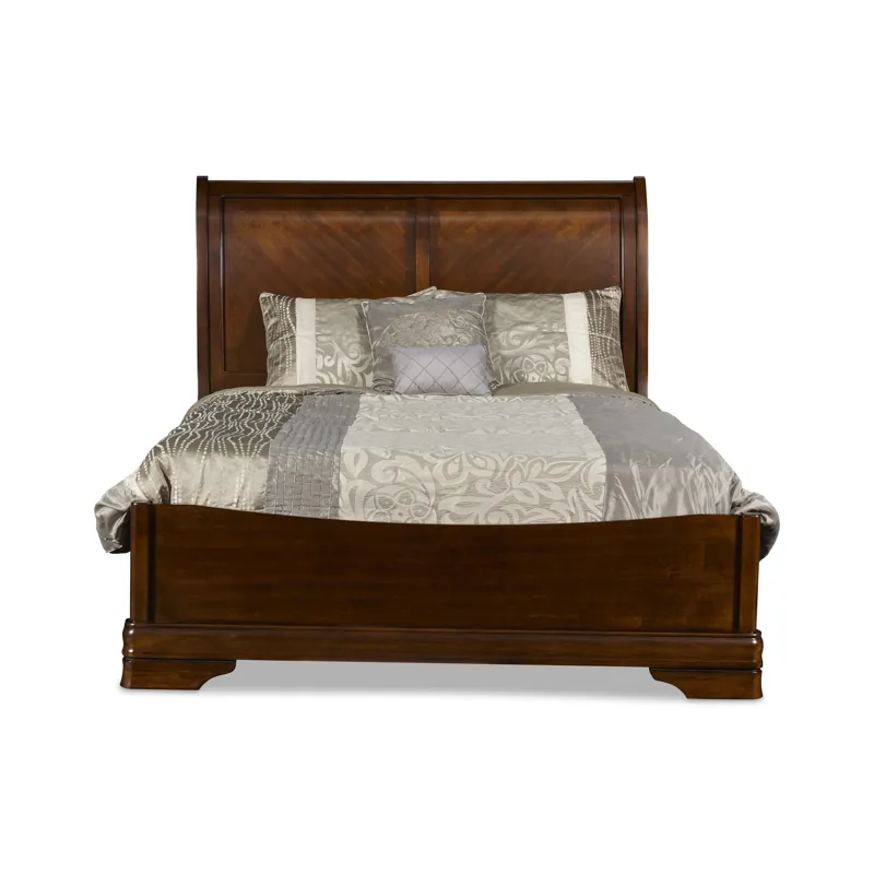 Sheridan 6/6-6/0 Ek/Wk Headboard- Burnished Cherry