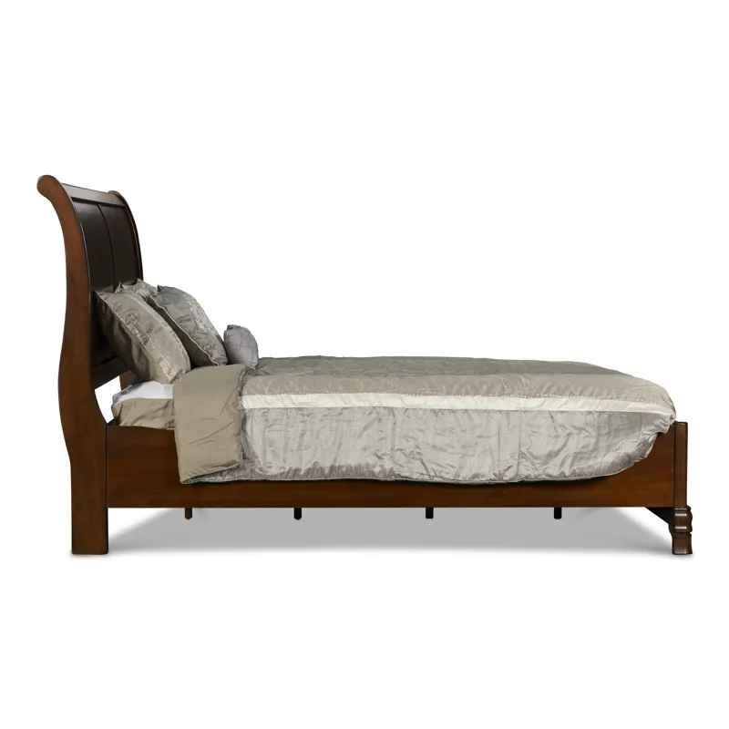 Sheridan 5/0 Q Rails And Slats- Burnished Cherry