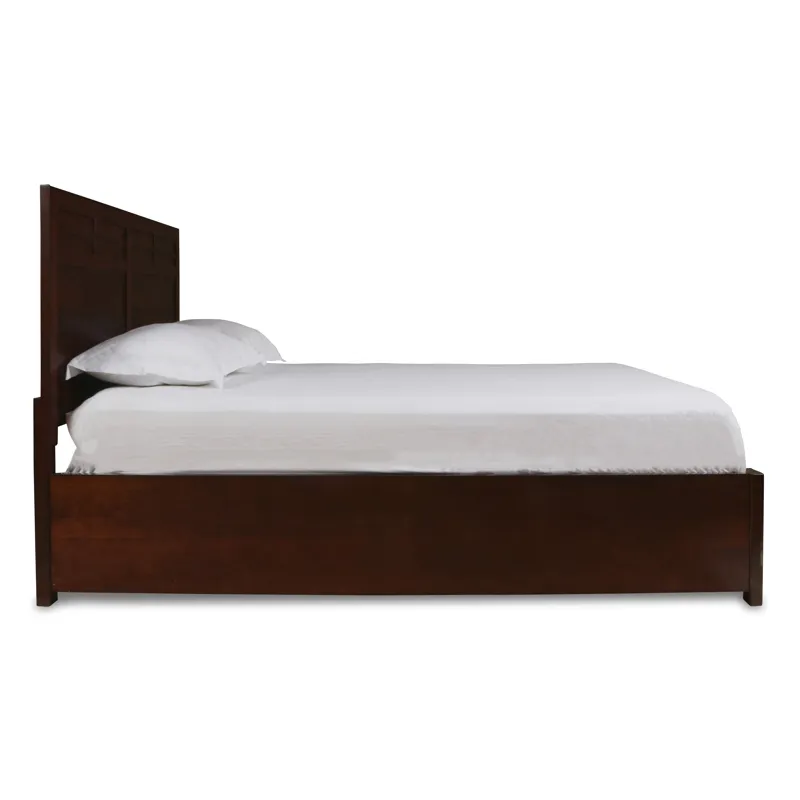 Kensington 5/0 Q Stg Footboard & Slats- Burnished Cherry