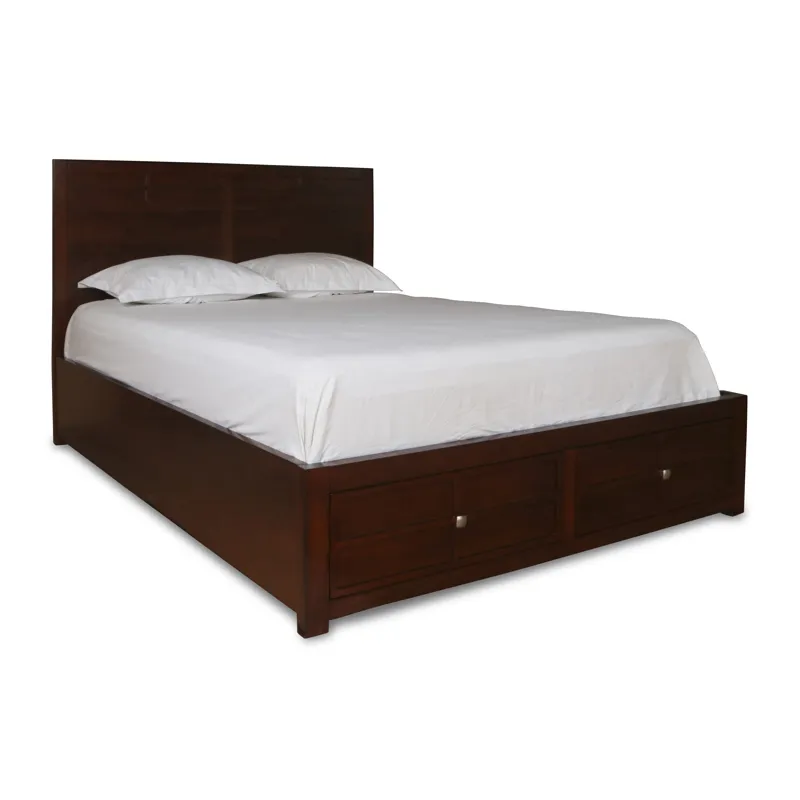 Kensington 5/0-6/6 Q/Ek Stg Rails- Burnished Cherry