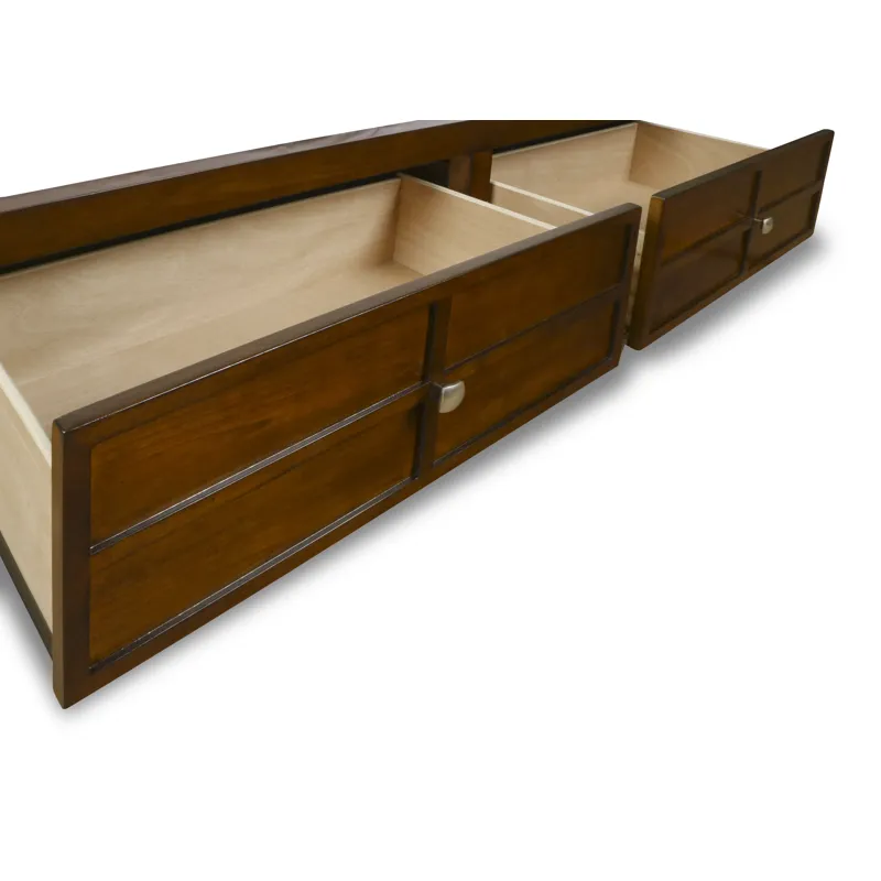 Kensington 3/3-4/6  T/F Side Rails- Burnished Cherry