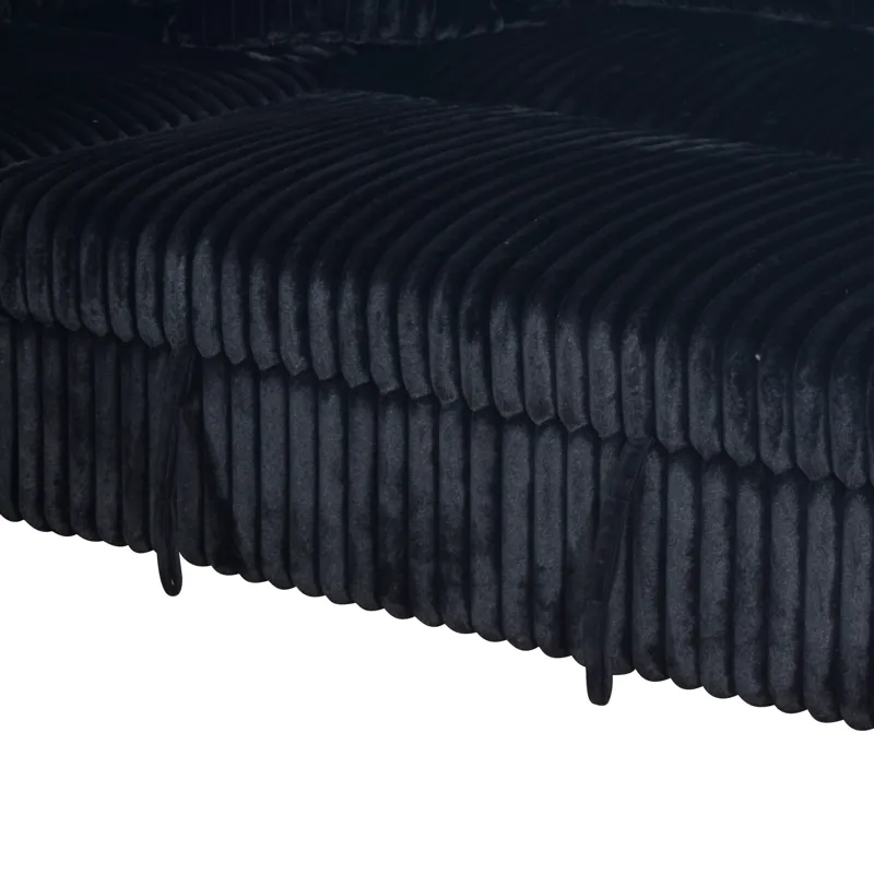 Bliss Loveseat W/Pull Out Bed-Midnight
